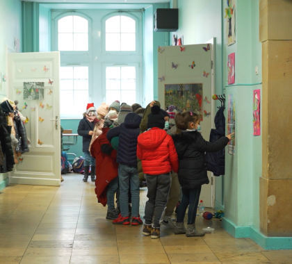 Pierre Frisch école amie des doits de l'enfant