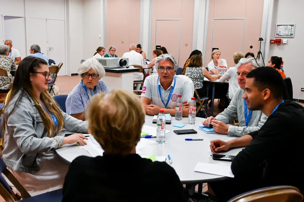 Rencontre Nationale des Villes amies en 2022 à Aix-en-Provence.