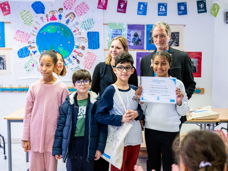 Ecole Ludwig Van Beethoven ©UNICEF France / Léa Schneider